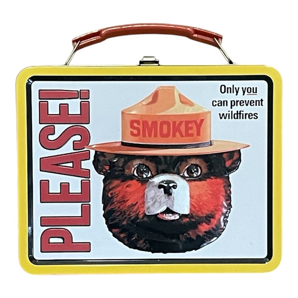 Vintage Smokey the Bear Metal Lunch Box